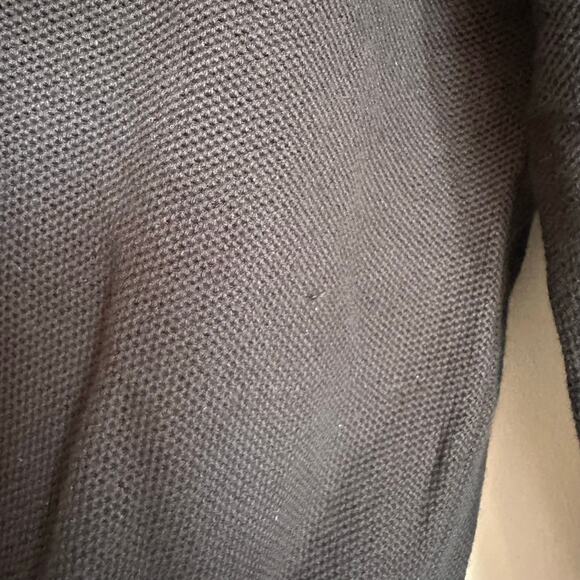 Polo Ralph Lauren 1/4 Zip Black Pima Cotton Sweater XL - Picture 4 of 11